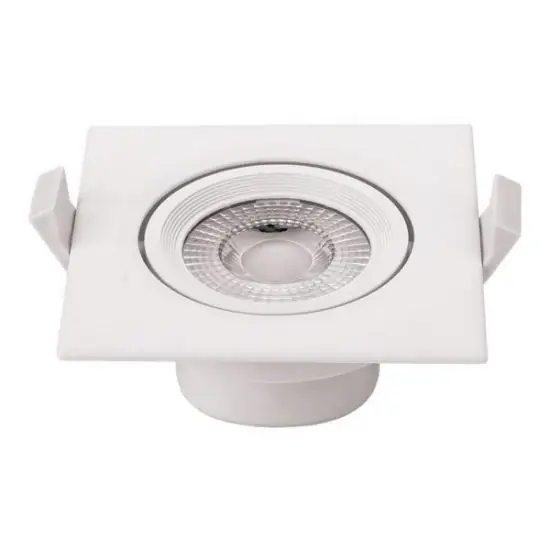 Kedvezmény Optonica COB LED süllyesztett spot lámpatest 5W négyzet természetes fehér CB3268