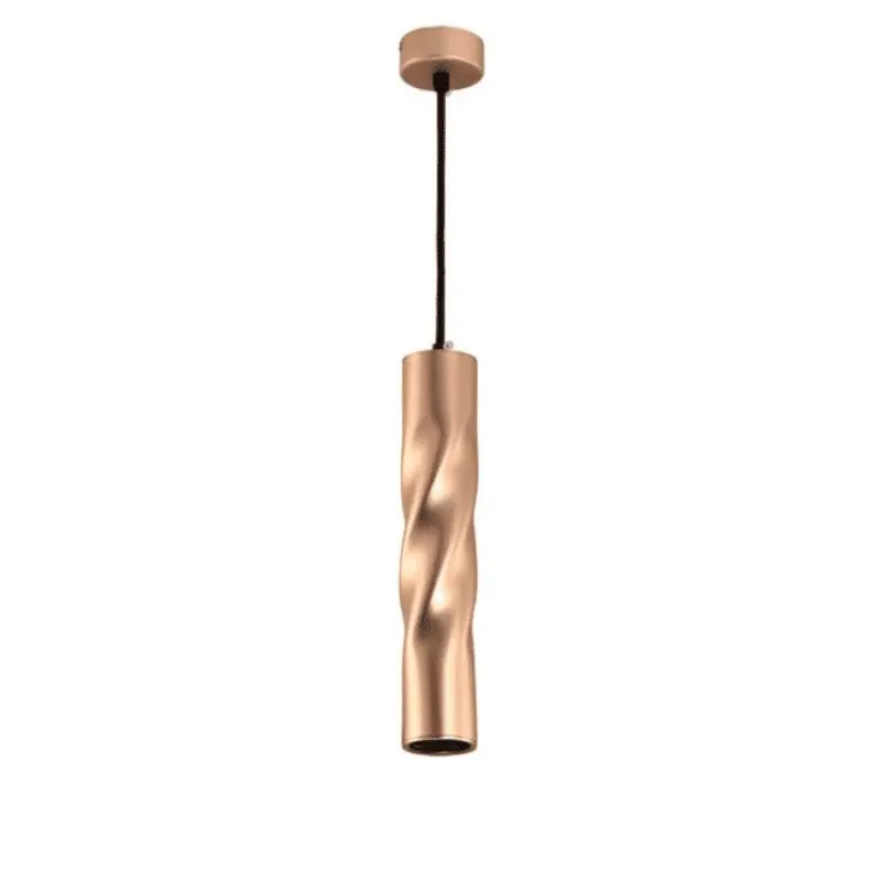 OPTONICA dekor lámpa függeszték, csavart, 30cm, kávé arany, GU10, OT9070 Olcsó