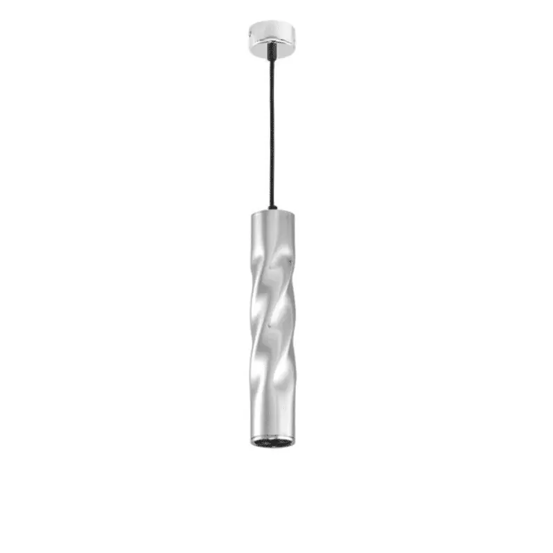 OPTONICA dekor lámpa függeszték, csavart, 30cm, ezüst, GU10, OT9071 Legkelendőbb