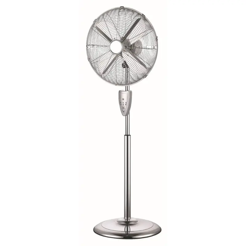 Fém álló ventilátor távirányítóval 50W Csak ma