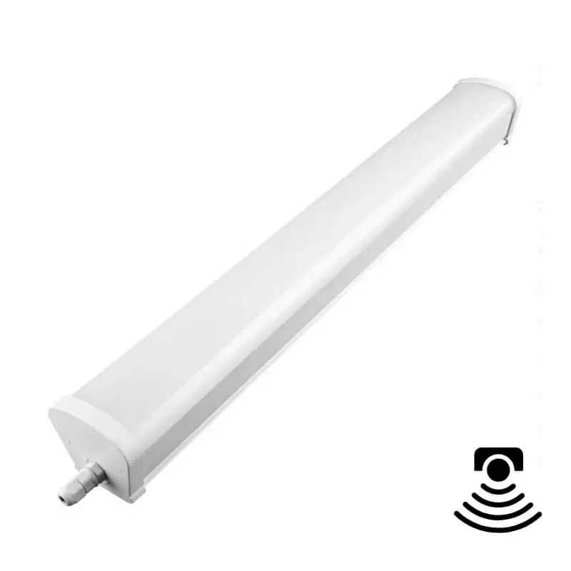 Biztonságos vásárlás Por és páramentes LED lámpatest szenzorral 40W 5800 lm 120cm 4000K