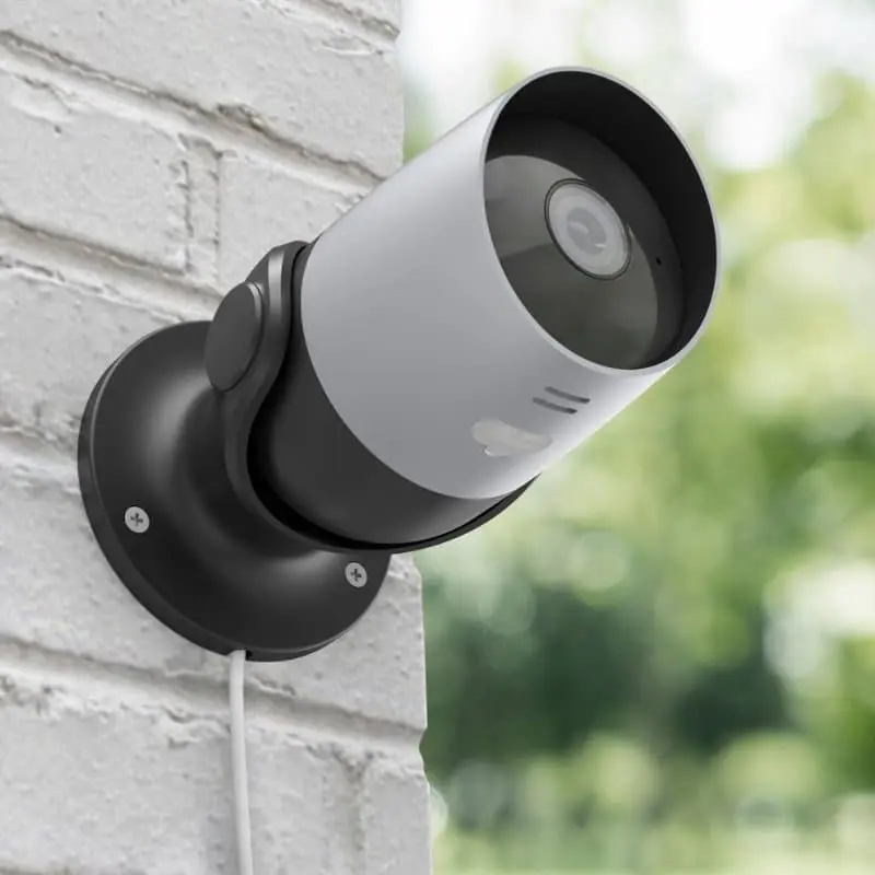 Okos WiFi kamera, kültéri, éjjellátó, 1080P, Fekete Népszerű