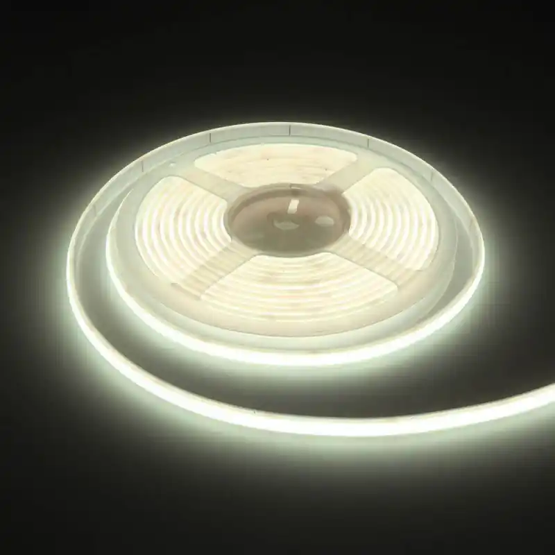 Exkluzív ajánlat Optonica vízálló COB LED szalag 24V 10W/m 320LED/m Hideg fehér
