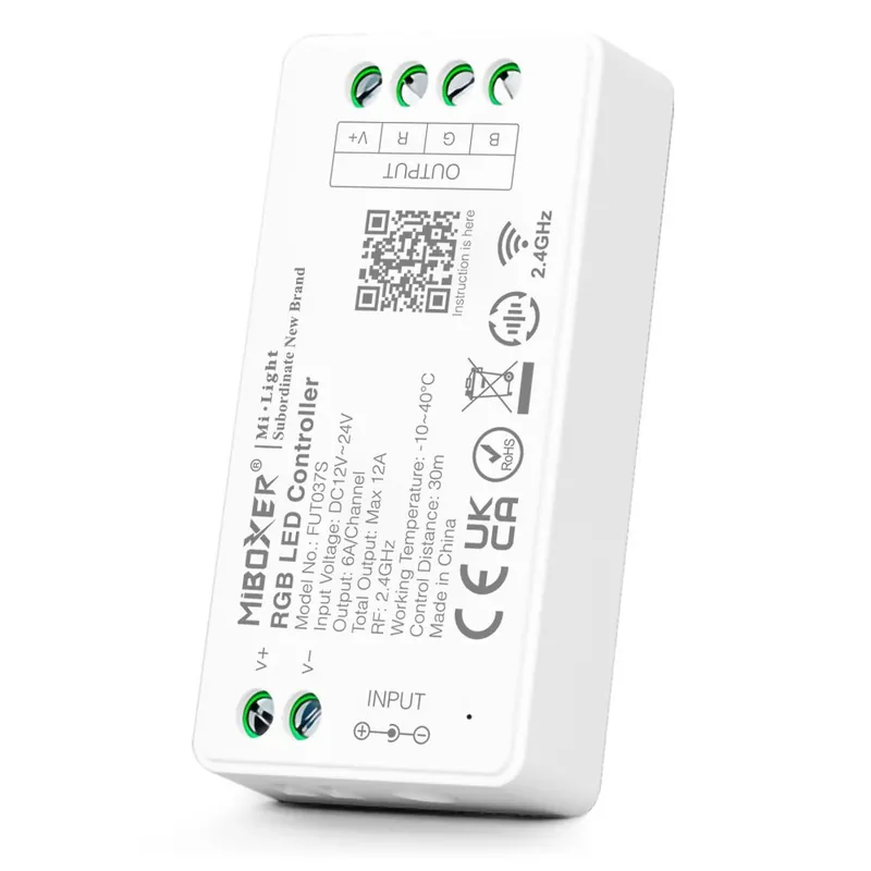 Újdonság RGB LED szalag vezérlő Mi-Light FUT037S