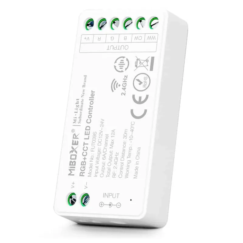 RGB+CCT LED szalag vezérlő Mi-Light FUT039S Ajánlat