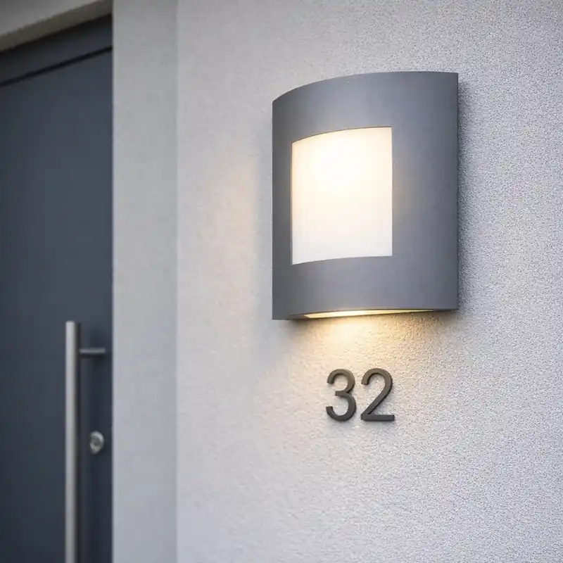 Kültéri fali lámpa antracit IP44 - Emmerald 1 Akciós ár