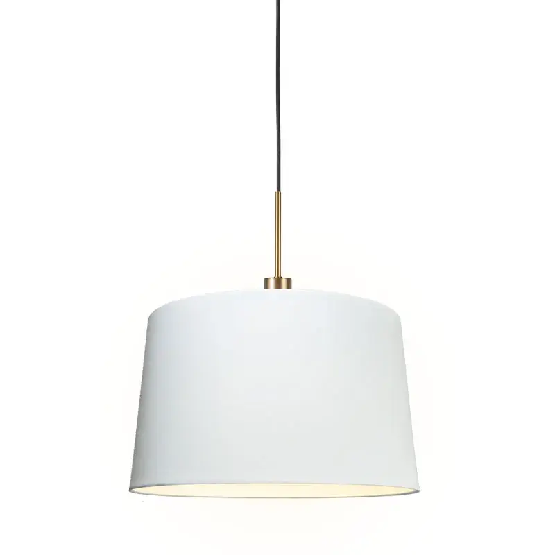 Modern függőlámpa bronz árnyékolóval 45 cm fehér - Combi 1 Exkluzív ajánlat