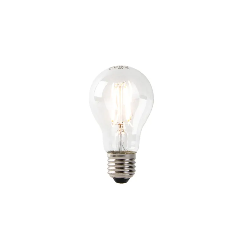 Végkiárusítás E27 LED izzó A60 átlátszó 3W 250lm 2200K