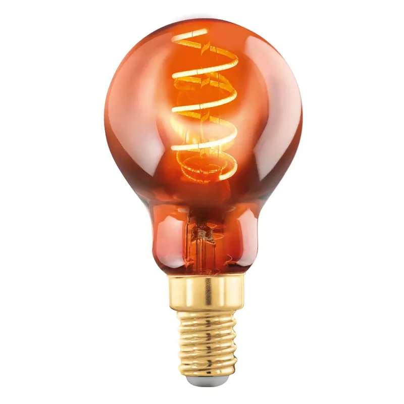 110197 EGLO E14-LED-P45 30 lm 2000 K vörösréz színű dekor fényforrás - RE 8 Újdonság