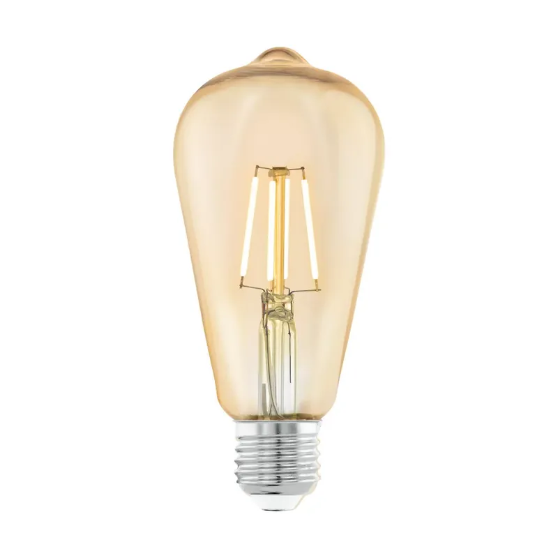 110055 EGLO E27-LED-ST64 270 lm 2200 K borostyán fényforrás - RE 8 Nézd meg most