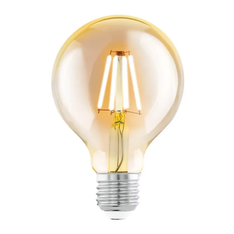 110052 EGLO E27-LED-G80 350 lm 2200 K borostyán fényforrás - RE 4 Vásárlói kedvenc