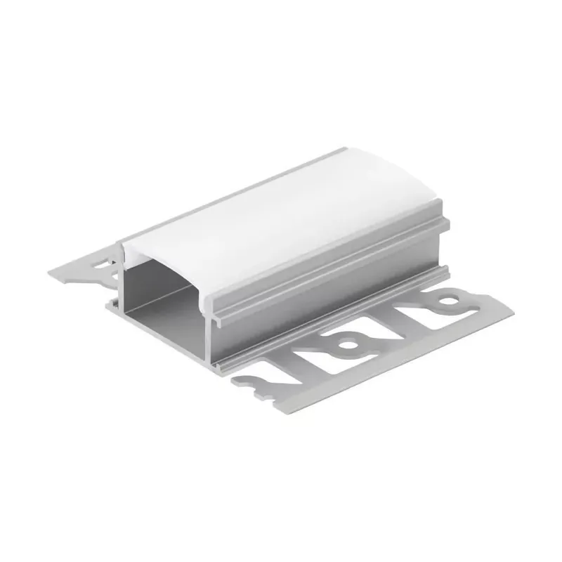 Végkiárusítás 99495 EGLO RECESSED PROFILE 4 - 1 m alu T profil LED szalaghoz opál diffúzorral