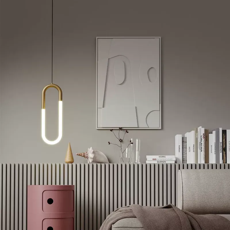 Csak ma LED függőlámpa, LATIUM, matt réz