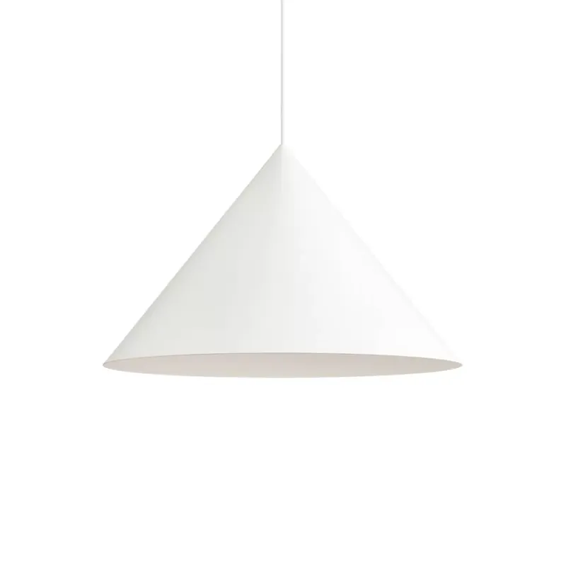 Kedvezmény függőlámpa KONOS, matt fehér, 42W, 55 cm