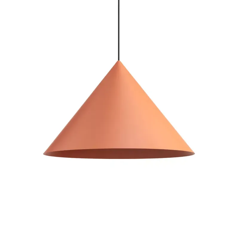 Akció függőlámpa KONOS, matt terrakotta, matt fehér, 42W, 55 cm