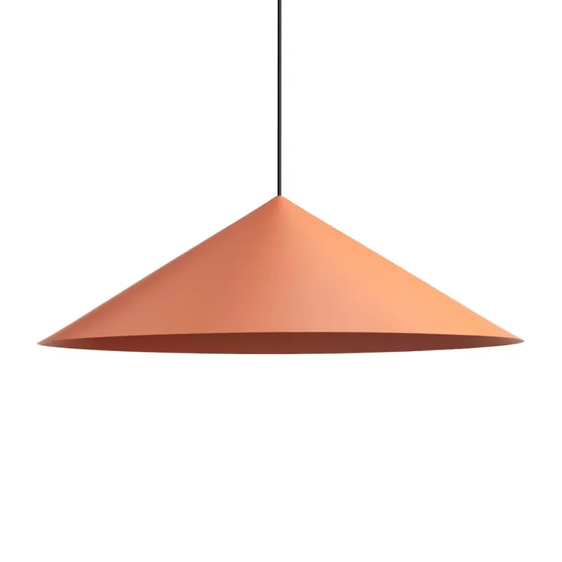 függőlámpa KONOS, matt terrakotta, matt fehér, 42W, 75 cm Utolsó esély