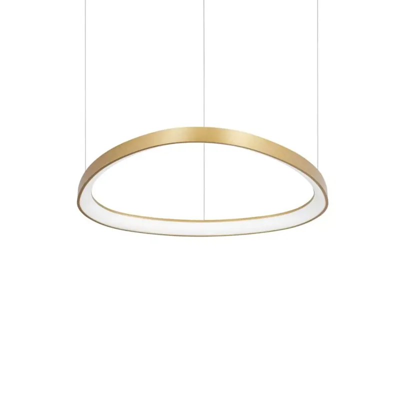 Gyors kiszállítás GEMINI LED függőlámpa,d 61 cm, matt réz-DALI