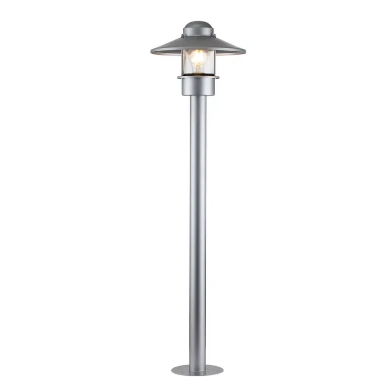 Kiárusítás Kültéri álllólámpa, KLAMPENBORG, 100 cm, ezüst