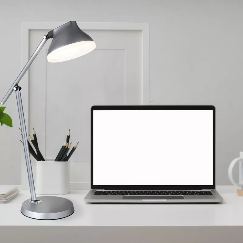 Azonnal elérhető HALVAR LED asztali lámpa, szürke 450 lumen