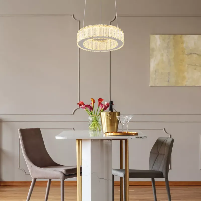 MUCKY LED függőlámpa, króm 1920 lumen Olcsó