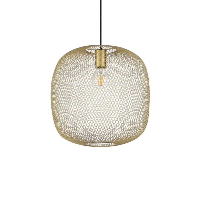 Azonnal elérhető Modern függőlámp, NET, arany henger, 34 cm