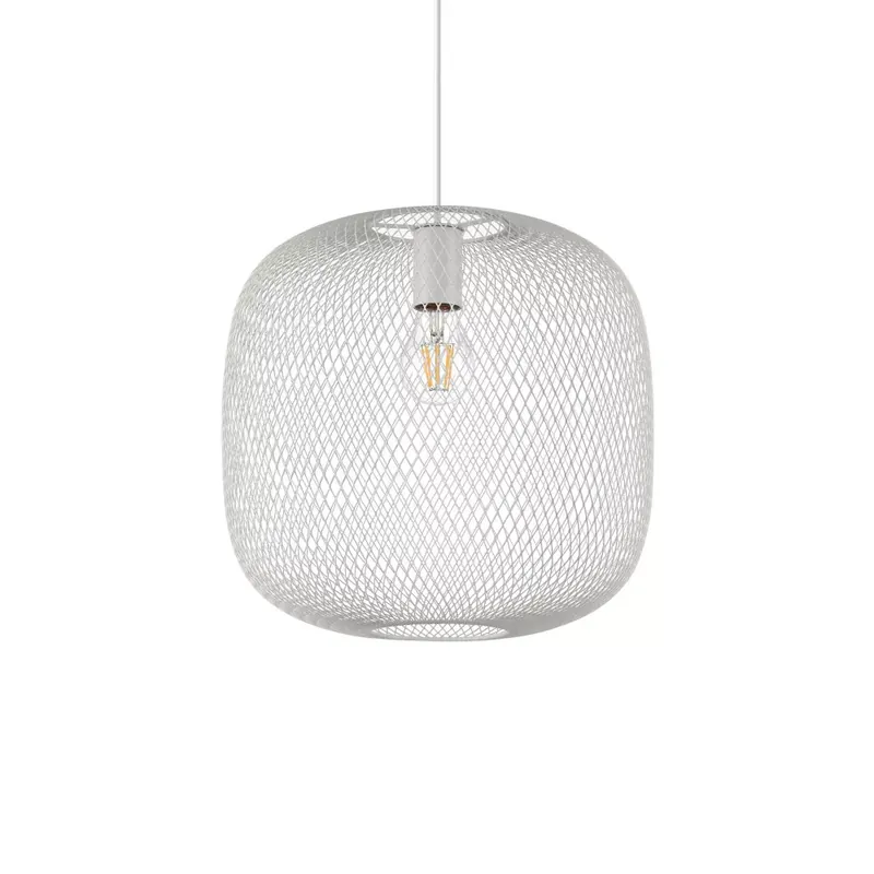 Modern függőlámp, NET, fehér henger, 34 cm Expressz szállítás