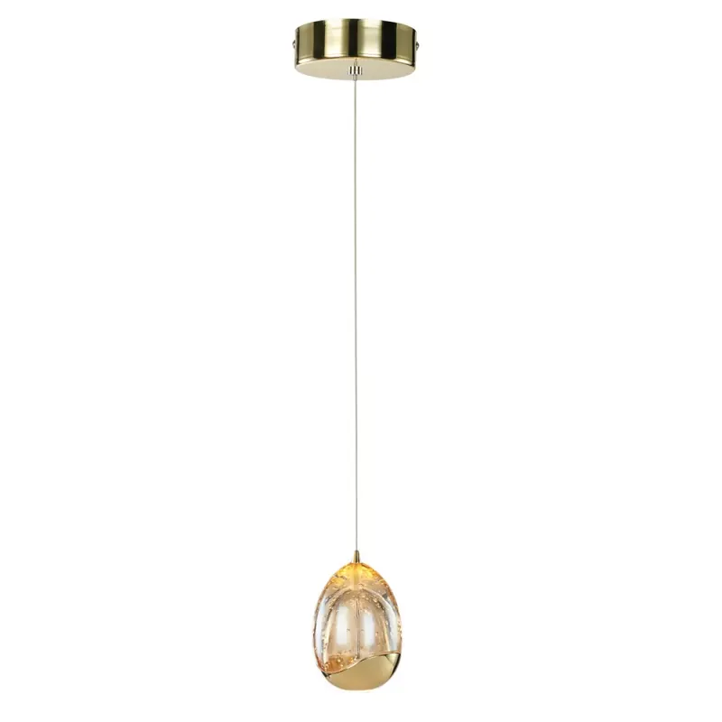 Huelto LED függőlámpa, pezsgő arany, 290 Lm/3000 K Expressz szállítás