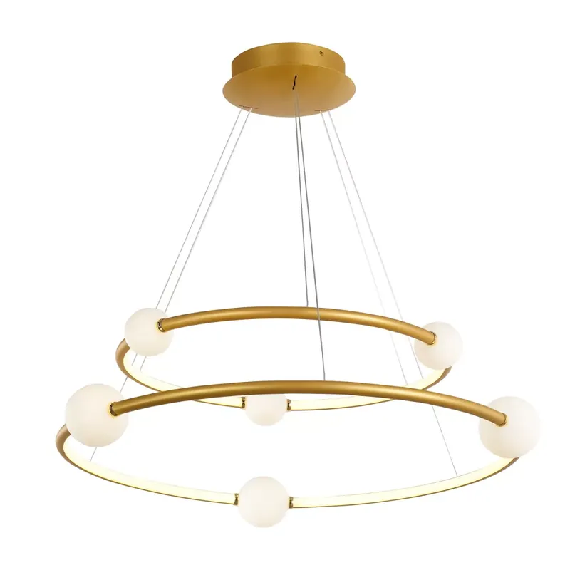 Kedvezményes ár Lozanna LED függőlámpa, antik bronz, fehér, 4600 Lm/3000 K