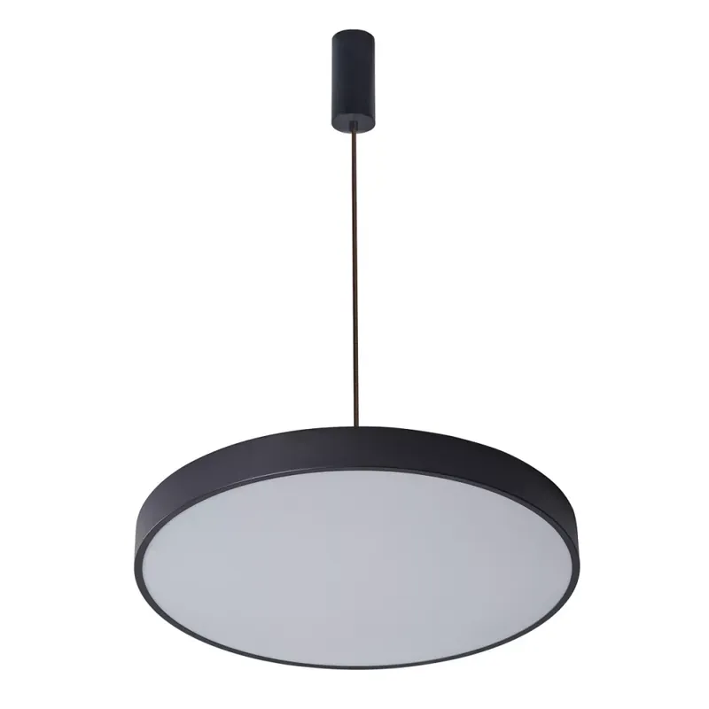 Vásárlói kedvenc Orbital LED függőlámpa, fekete homokfúvással, fehér, 3600 Lm/3000 K