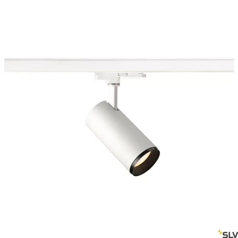NUMINOS TRACK DALI M fehér-fekete 8.5cm 3000K 36° 20,1W dimmelhető LED spot lámpa DALI sínhez Kiárusítás