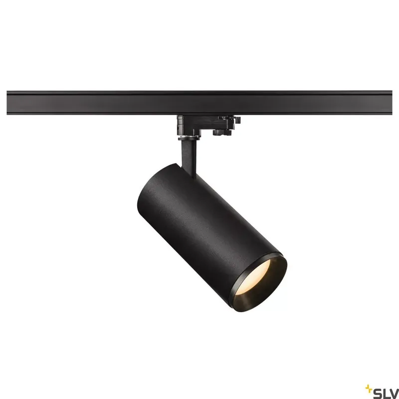 NUMINOS TRACK 3 PHASE L fekete 10cm 2700K 24° 28W dimmelhető LED spot lámpa 3 fázisú sínhez Kiárusítás