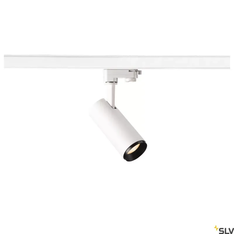 Expressz szállítás NUMINOS TRACK 3 PHASE S fehér-fekete 6.5cm 2700K 60° 10,42W dimmelhető LED spot lámpa 3 fázisú sínhez