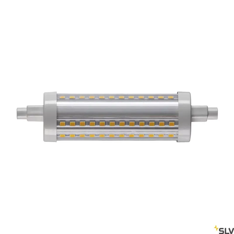 Biztonságos fizetés QT DE12 R7S 118MM LED átlátszó 15W 3000K CRI90 330° 2000lm dimmelhető LED izzó