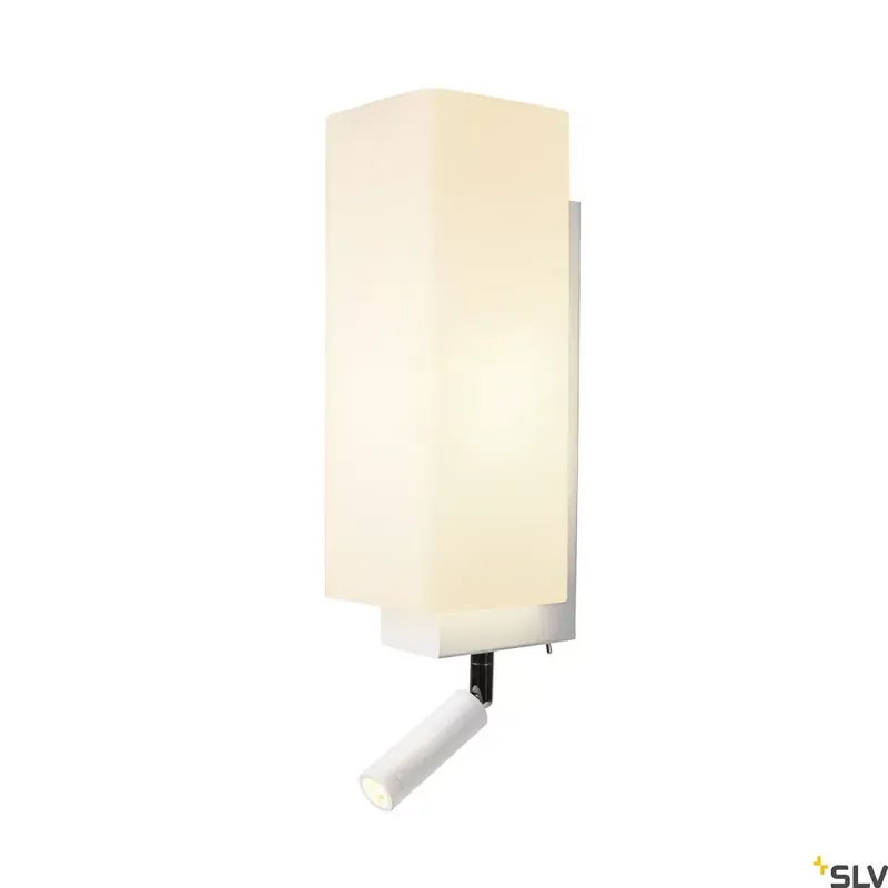 QUADRASS SPOT fekete E27 falra szerelhető éjjeli lámpa állítható LED olvasó fejjel Ne maradj le