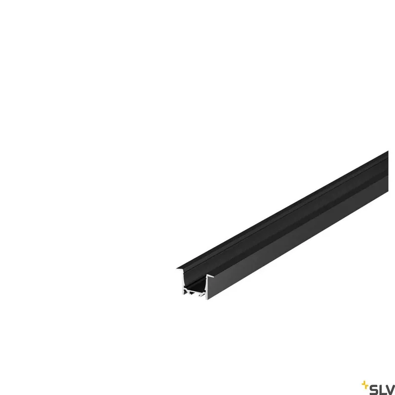 Ajánlat GRAZIA 20 fekete 1,5m hosszú 5,2x3,2cm-es süllyesztett LED profil