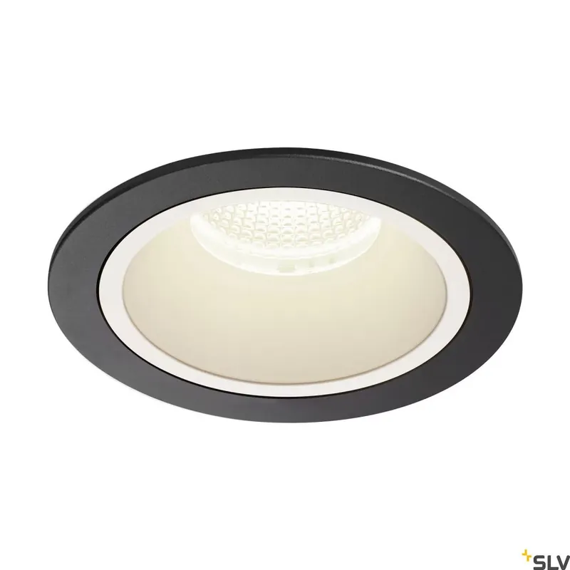 Akció NUMINOS DL L fekete-fehér 13cm 4000K 55° 25,41W süllyesztett LED spot lámpa