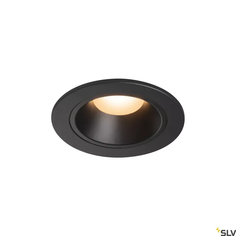 NUMINOS DL S fekete 8cm 2700K 55° 8,6W süllyesztett LED spot lámpa Legjobb ár