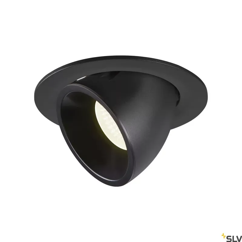 Akció NUMINOS GIMBLE L fekete 16cm 25.4W 4000K 20° billenthető süllyesztett LED spot lámpa
