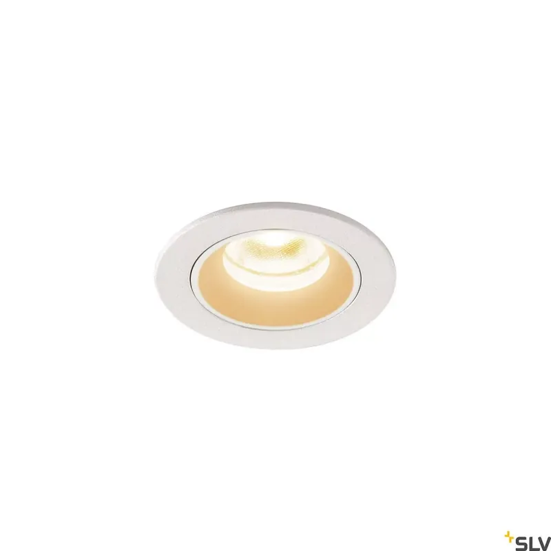 NUMINOS XS fehér 6.5cm 7W 3000K 20° süllyesztett LED spot lámpa Gyors kiszállítás