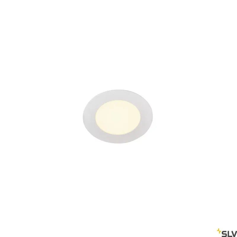 Olcsóbb SENSER 12 LED fehér 6.4W 3000K 180° beltéri kerek süllyesztett mennyezeti lámpa