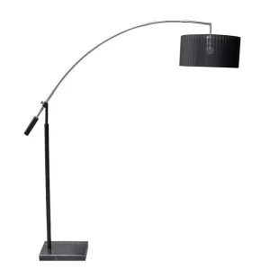 Gyors kiszállítás AZzardo Bianca CH/BK állólámpa, 1x42W E27