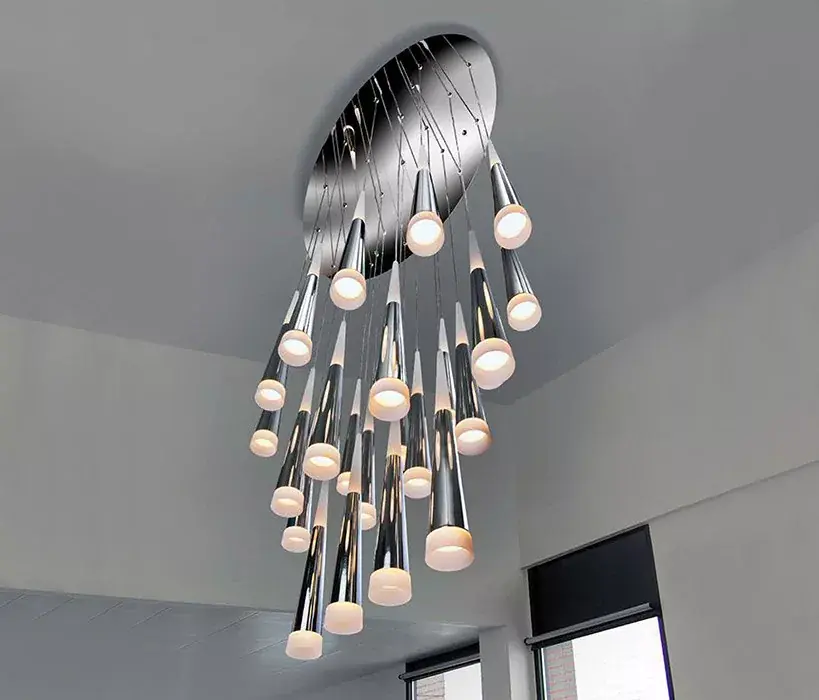 AZzardo Brina 24 CH függeszték, 24x7W LED, 18480 lm Prémium
