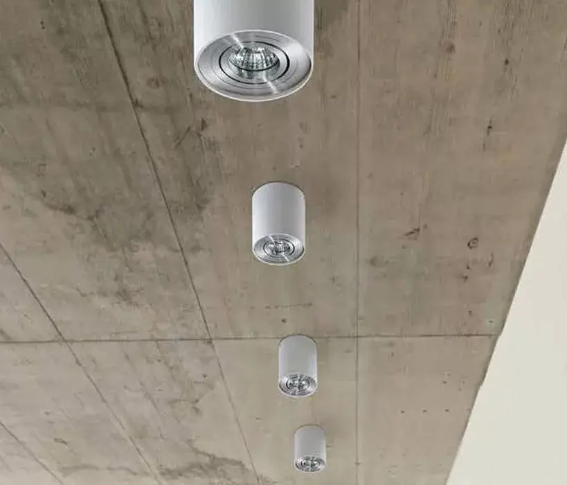 AZzardo Bross 1 WH/ALU mennyezeti lámpa, 1X50W GU10 Akció