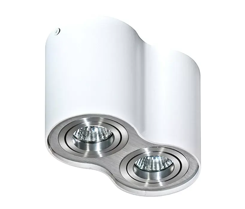 AZzardo Bross 2 WH/ALU mennyezeti lámpa, 2X50W GU10 Outlet
