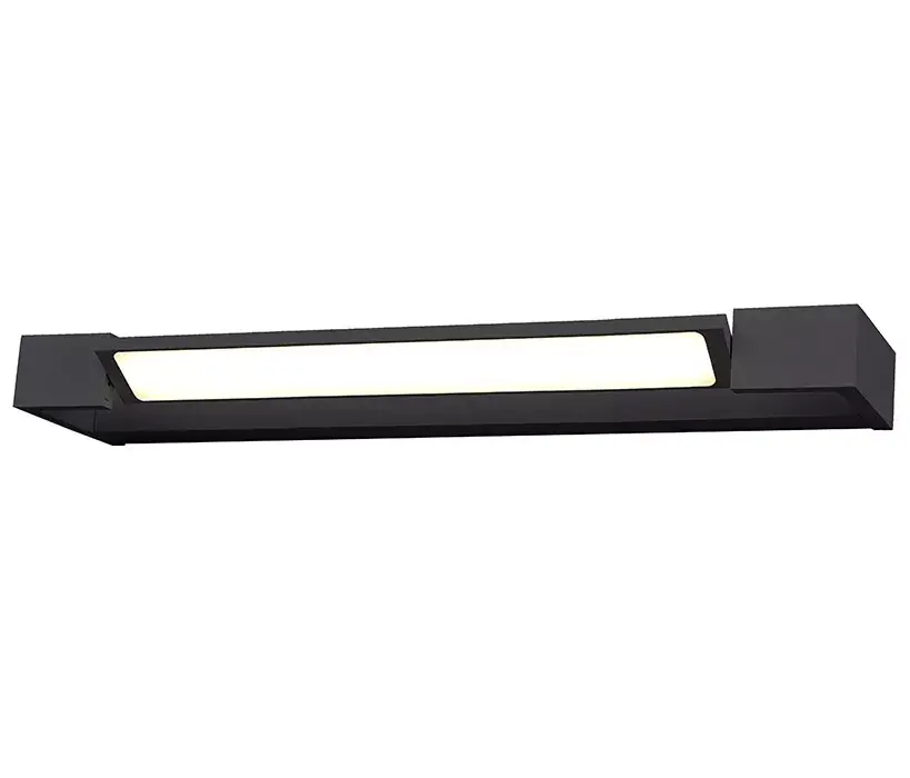 Azzardo Dali 60 BK tükörmegvilágító lámpa, 18W LED, 4000K, 2160 lm, IP44 Újdonság