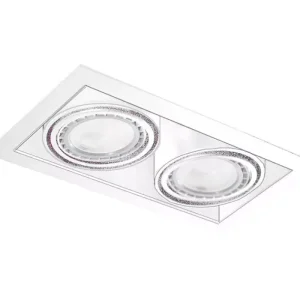 Akció Azzardo Nova 2 WH/WH beépíthető lámpa, 2x50W GU10