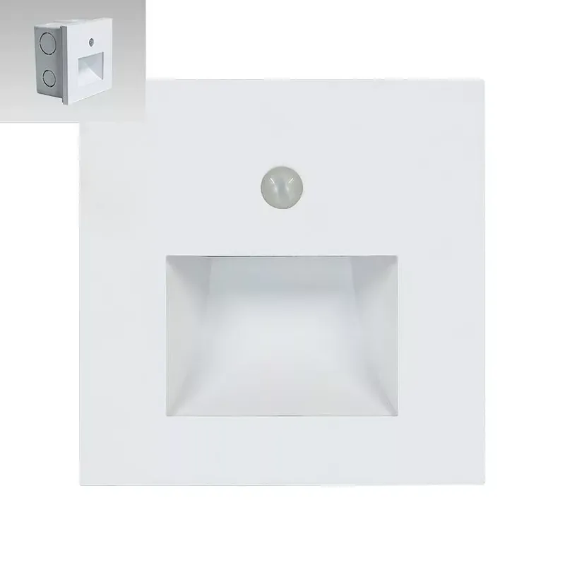 Emithor Step Light Sunny 70414 mozgásérzékelős lépcsővilágító lámpa, 1W LED, 4000K, 70 lm Csak ma
