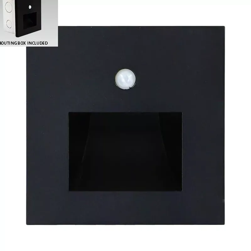 Emithor Step Light Sunny 70418 mozgásérzékelős lépcsővilágító lámpa, 1W LED, 4000K, 70 lm Vásárlói kedvenc