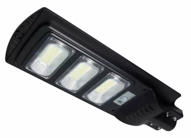 MasterLED távirányítós, napelemes közvilágítási lámpatest, 150W, 6000K, 3000 lm, IP65 Árengedmény