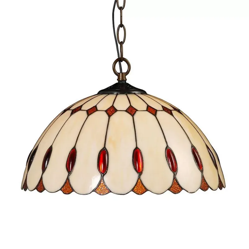 Prezent 226 Tiffany függeszték, 2x60W E27 Gyors kiszállítás